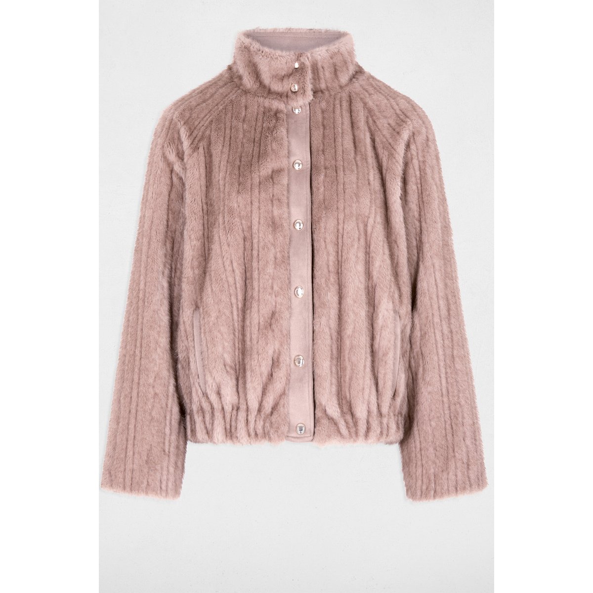 Manteau court beige, MORGAN