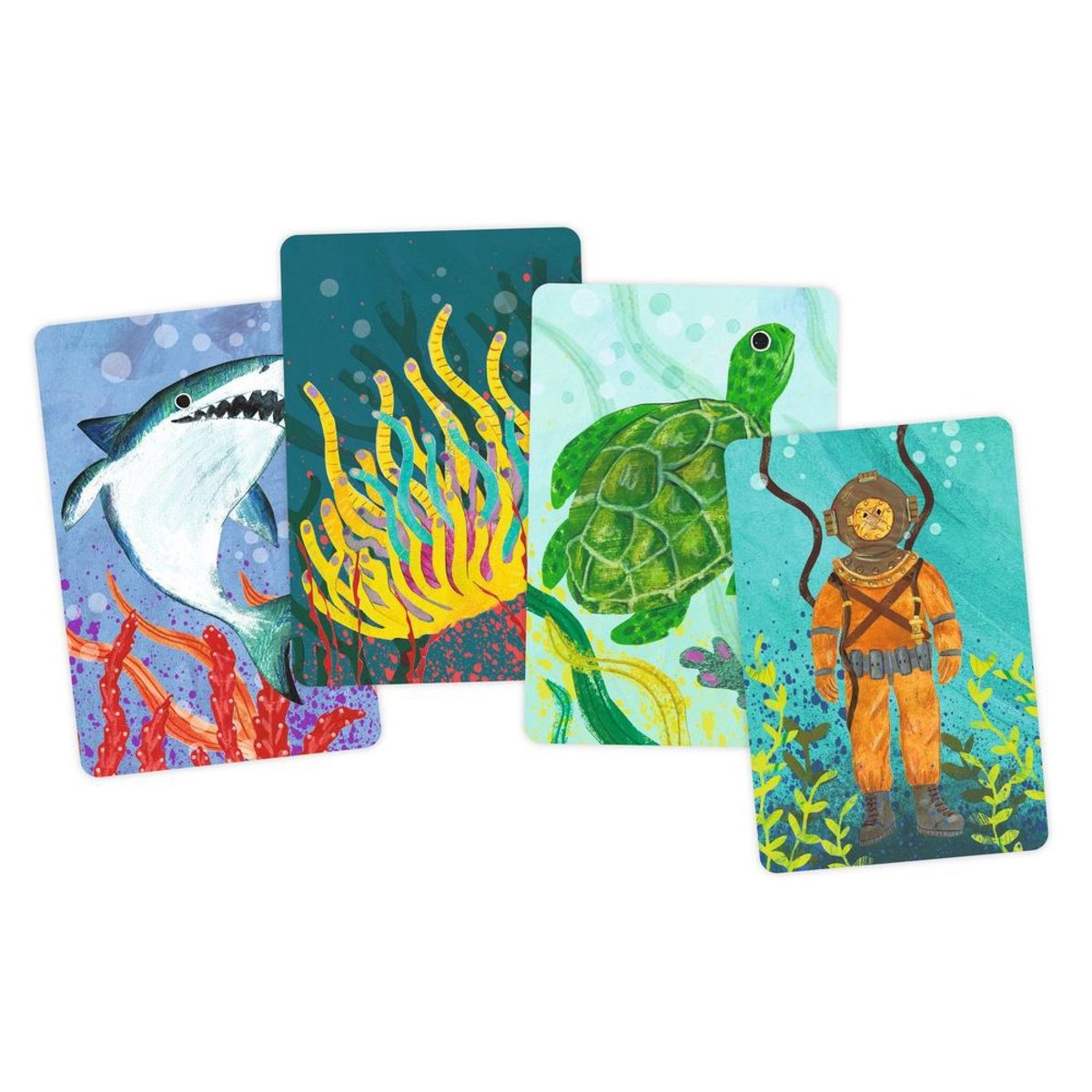 Jeu de cartes Bazarquatik couleur unique, DJECO