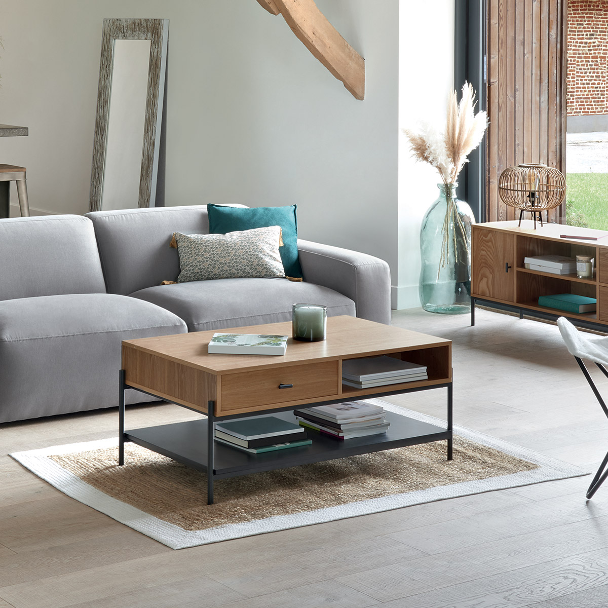Tapis KAHI blanc, ATMOSPHERA