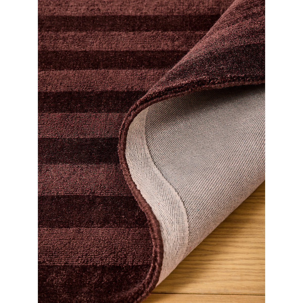 MADE.COM Connor Rug burgundy, MADE