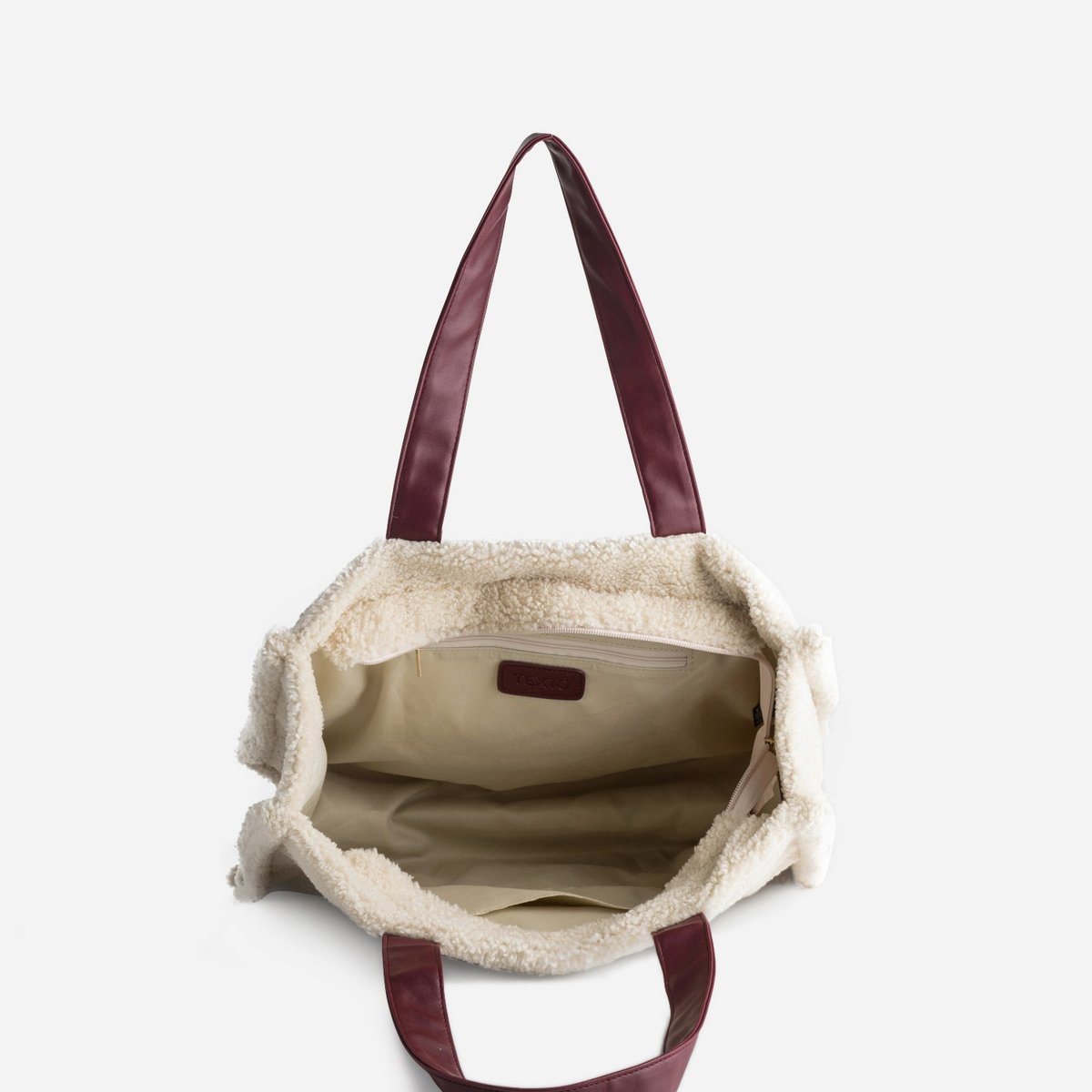 Sac Cabas CHELZA beige, TEXTO