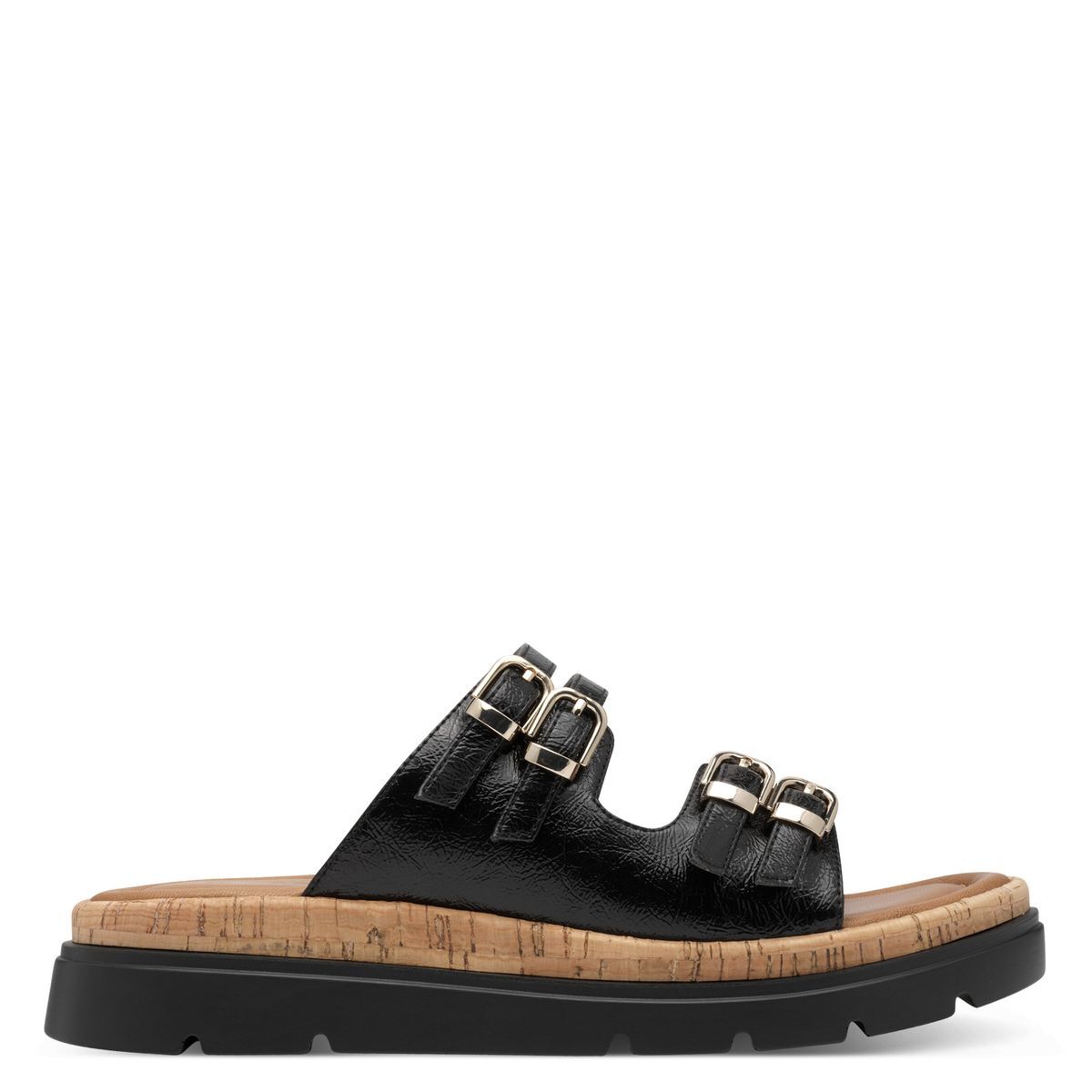 Mule en boucle noir, TAMARIS