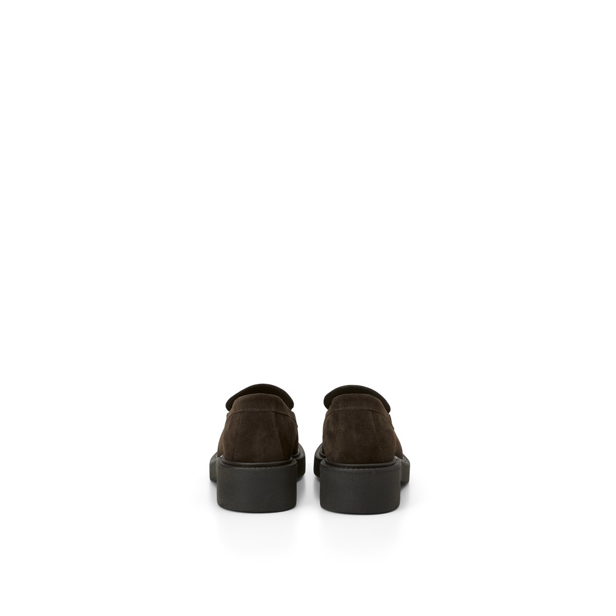 Mocassins modèle Perla en cuir velours souple marron, MARC O'POLO