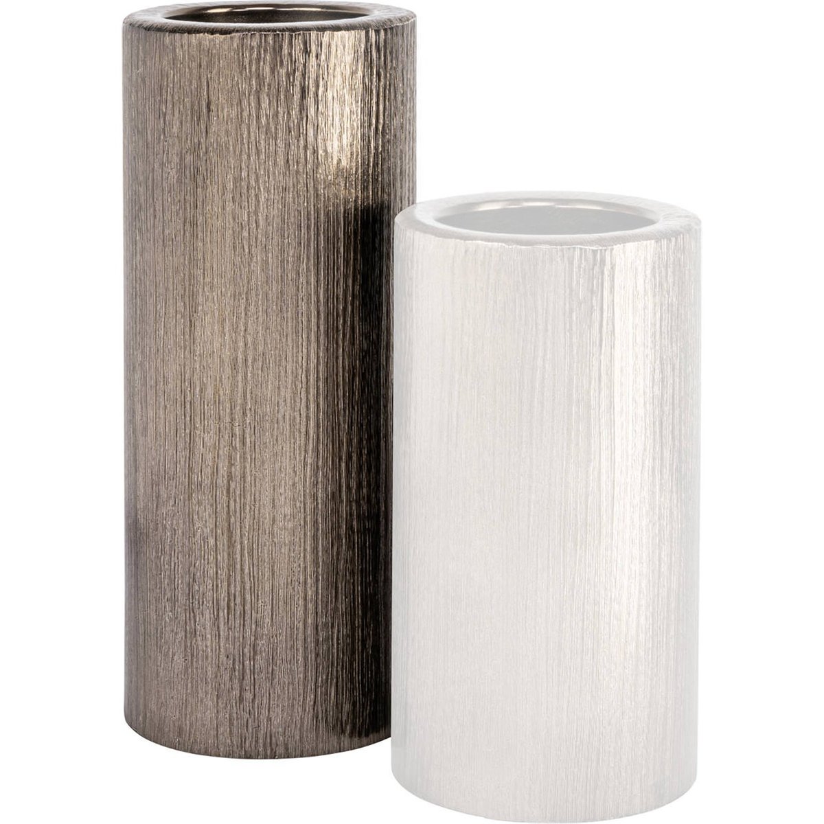 Bougeoir en aluminium finition laiton antique laiton antique, RECOLLECTION