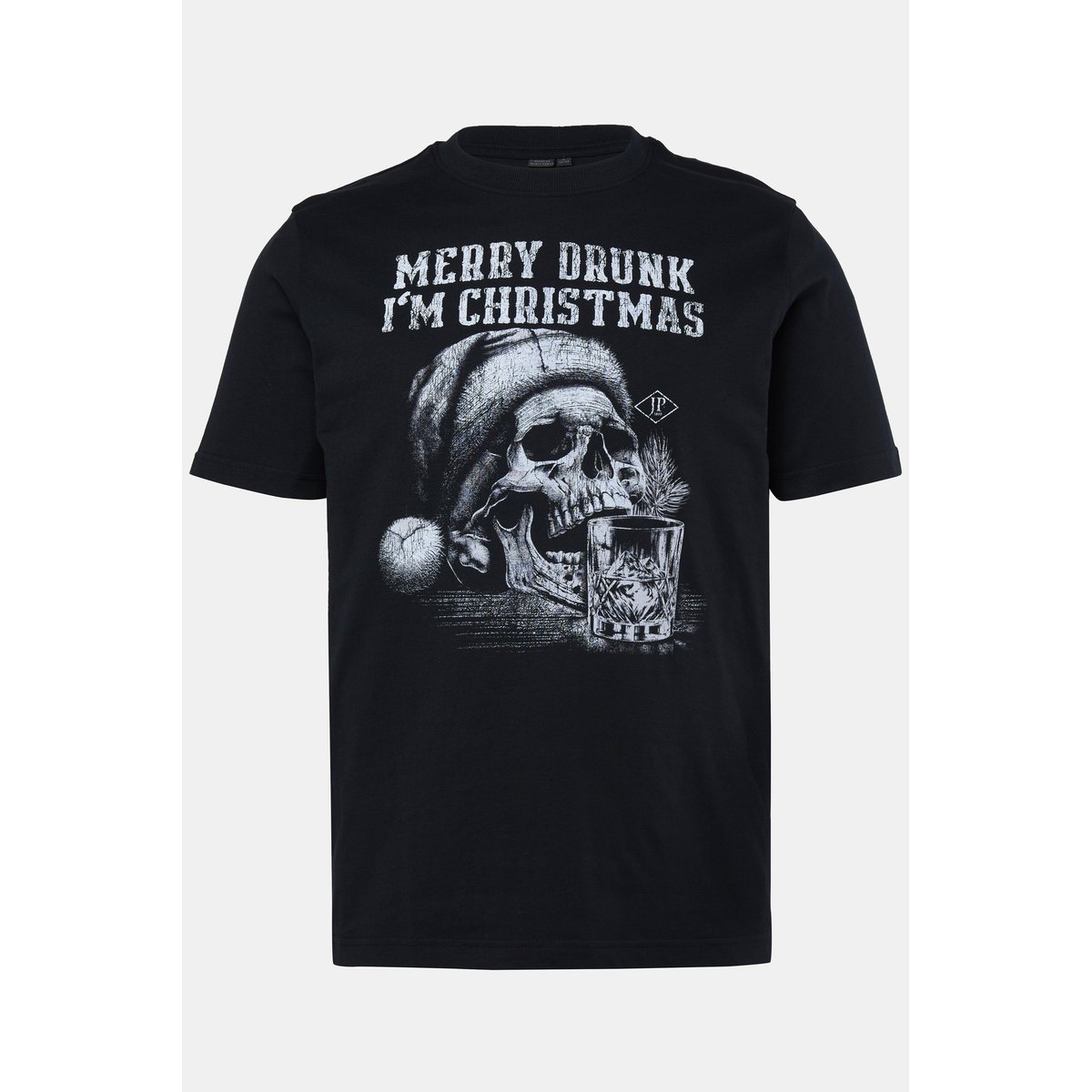 T-shirt, manches courtes, Noël noir, JP1880