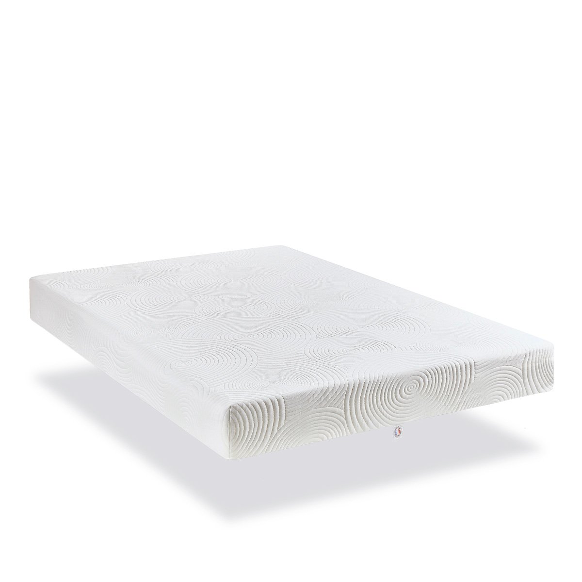 Matelas Mousse Hera 180x200 cm Accueil Mémoire de forme blanc, OLYMPE LITERIE