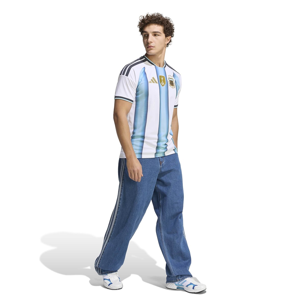 Replica Home Trikot Argentinien, Weltmeisterschaft 2026 weiss, adidas Performance