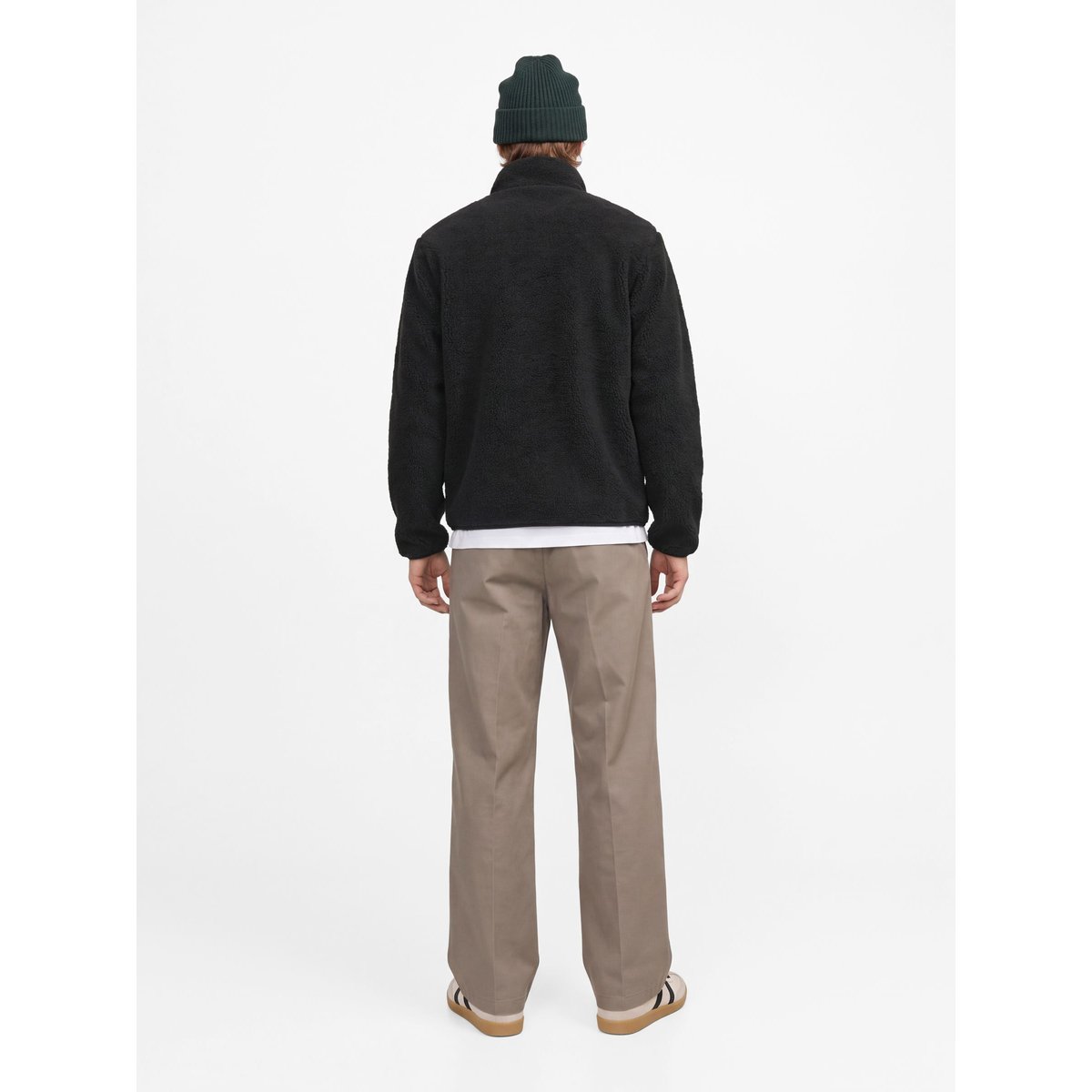 Manteau En Peluche black 1, JACK & JONES