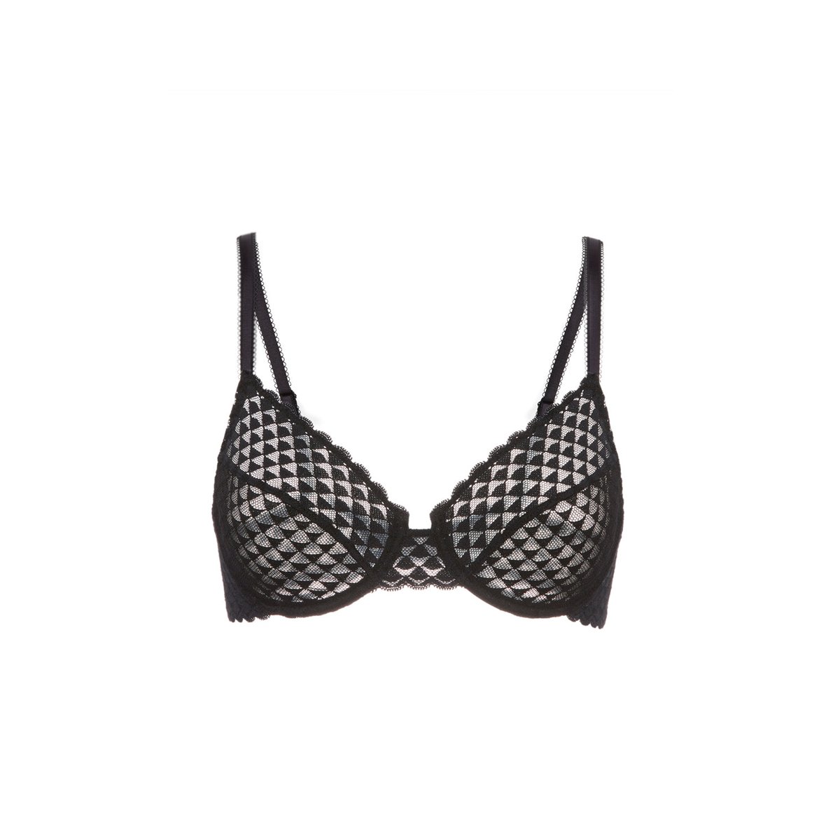 Soutien-gorge avec armatures classique, SUBTILE noir, SIMONE PERELE