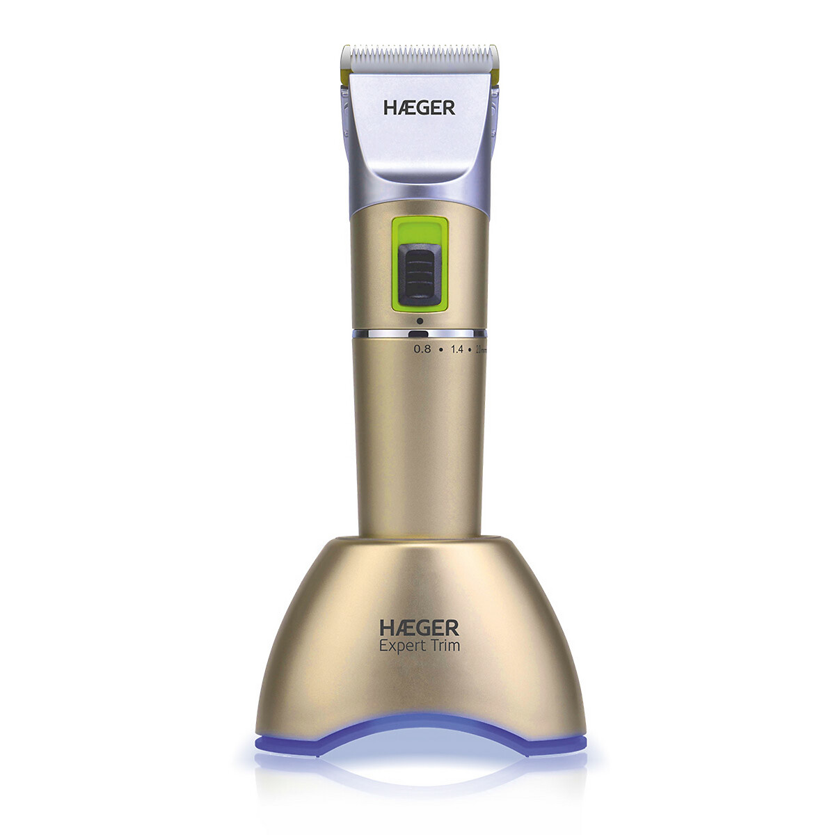 Aparador de cabelo HAEGER EXPERT TRIM, recarregável, da HAEGER dourado, HAEGER
