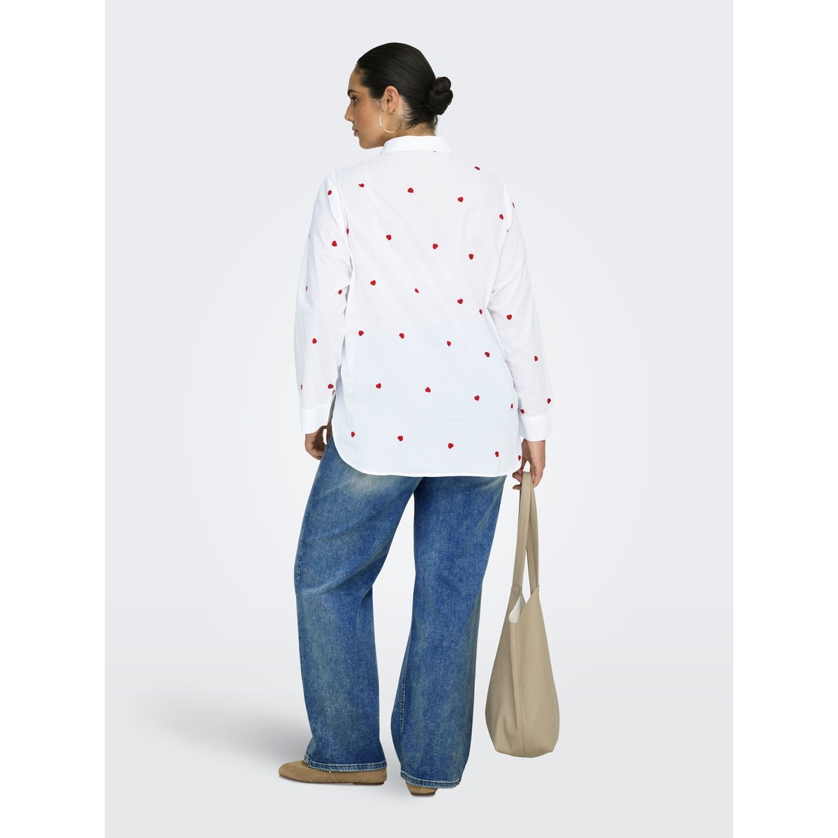 Chemise bright white, ONLY CARMAKOMA