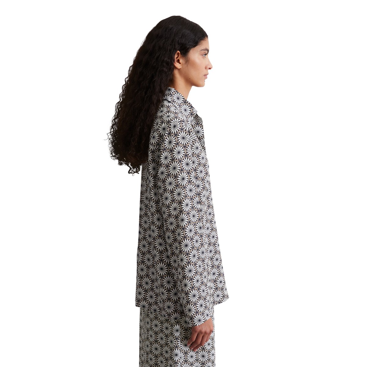 Blouse relaxed en ECOVERO™ de LENZING™ noir, MARC O'POLO