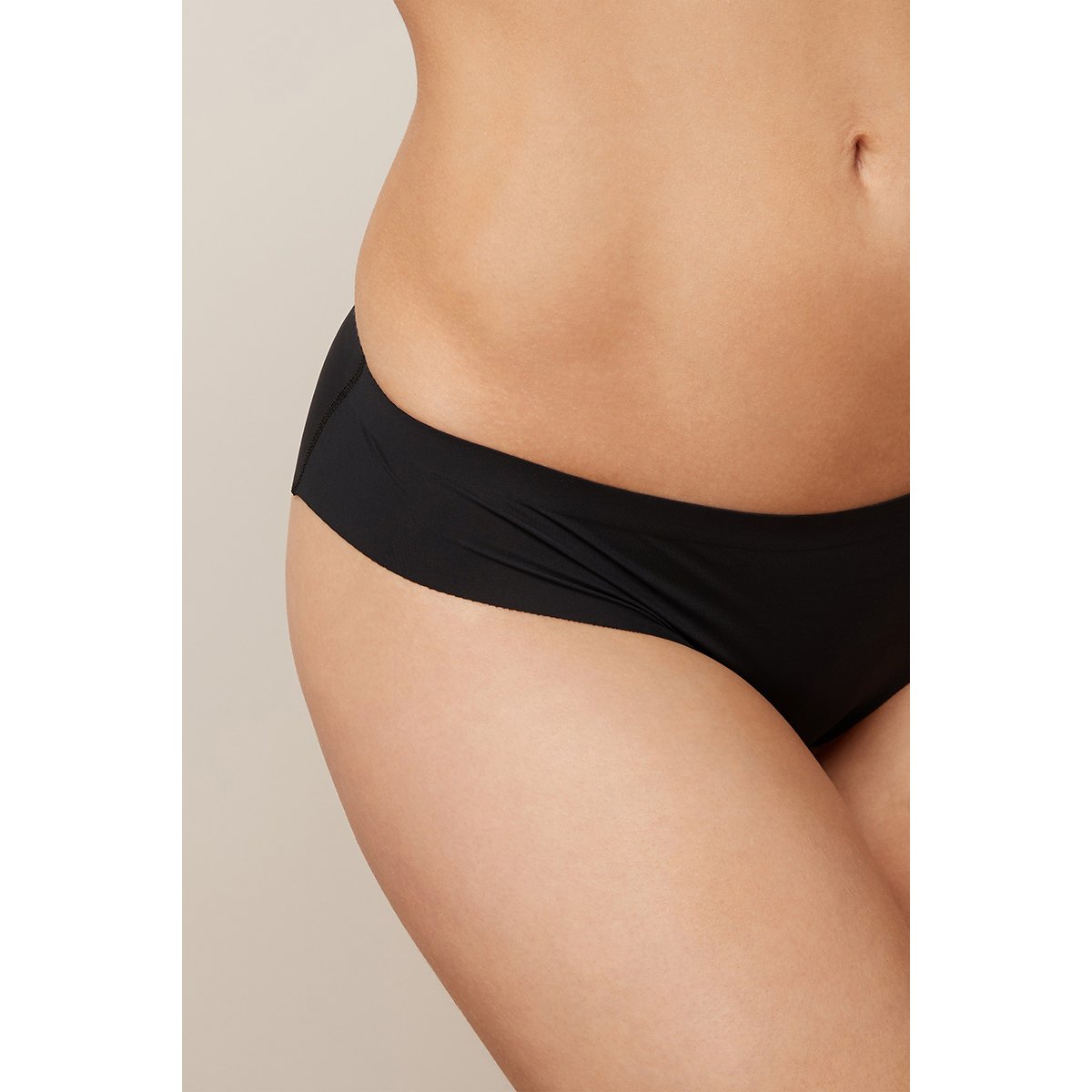 Slips brésiliens invisibles, lot de 3 noir/blanc/nue, NEXT