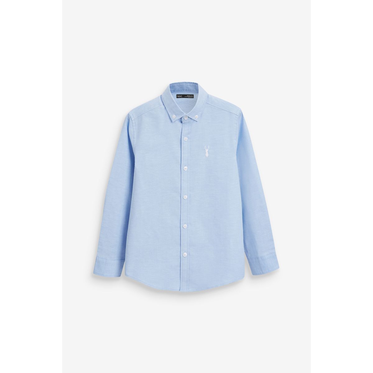 Chemise Oxford - Manches Longues bleu-blanc, NEXT