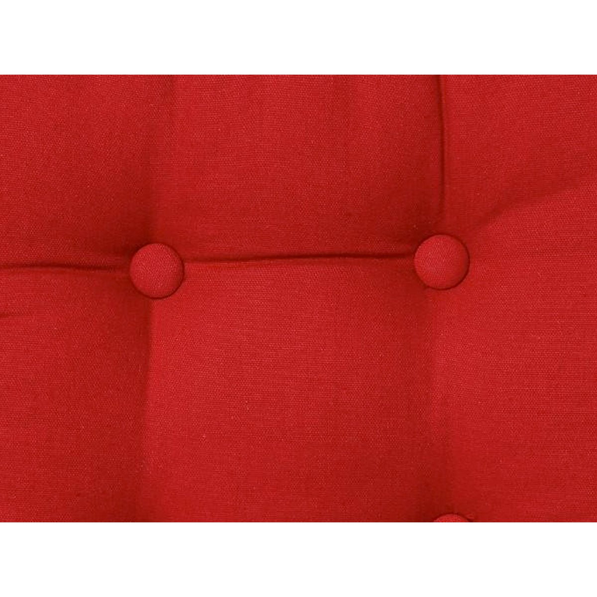 Coussin de sol en coton ANJALI rouge, ATMOSPHERA