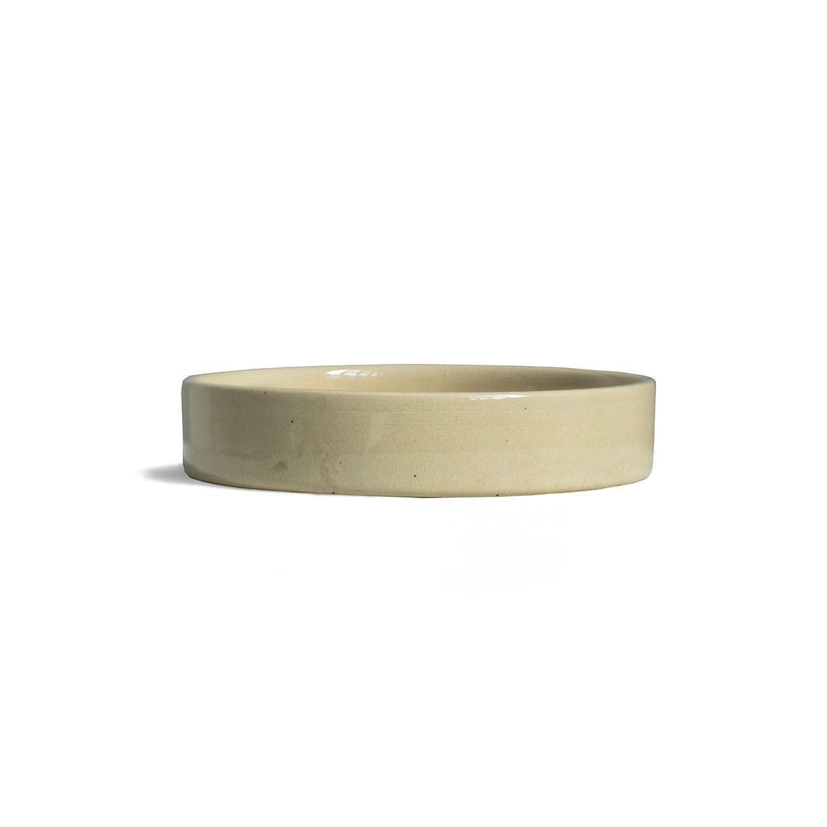 Socle de photophore Manufacture de Digoin beige, QDB EDITIONS