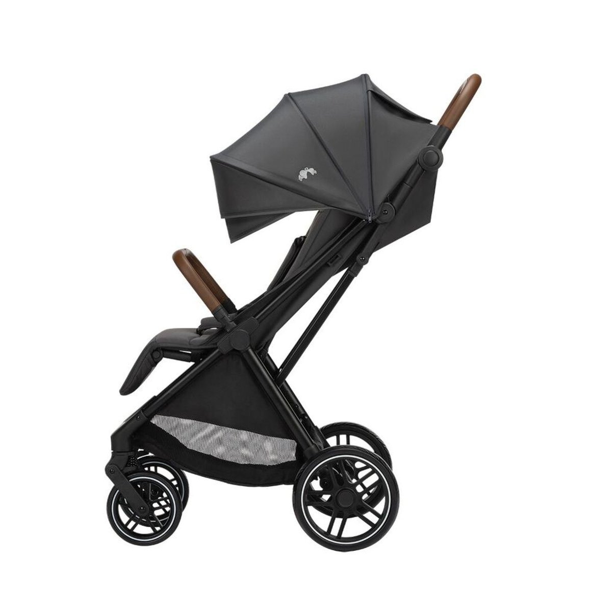 Poussette naissance compacte Indra gris minéral, BEBECONFORT
