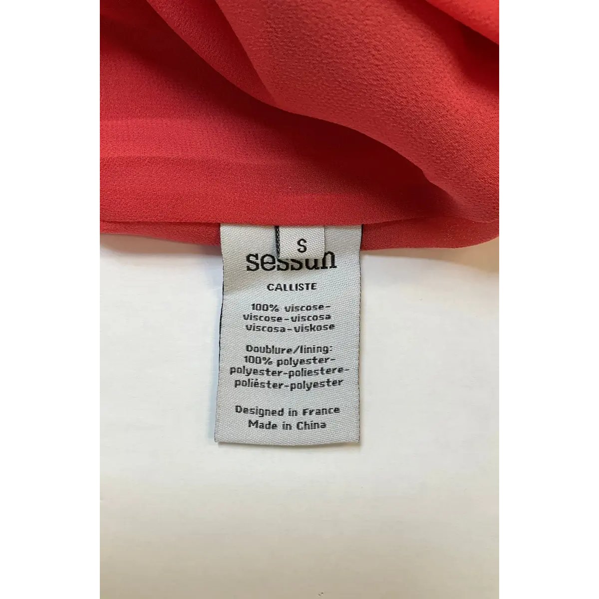 Robe - Très Bon État orange, SESSUN