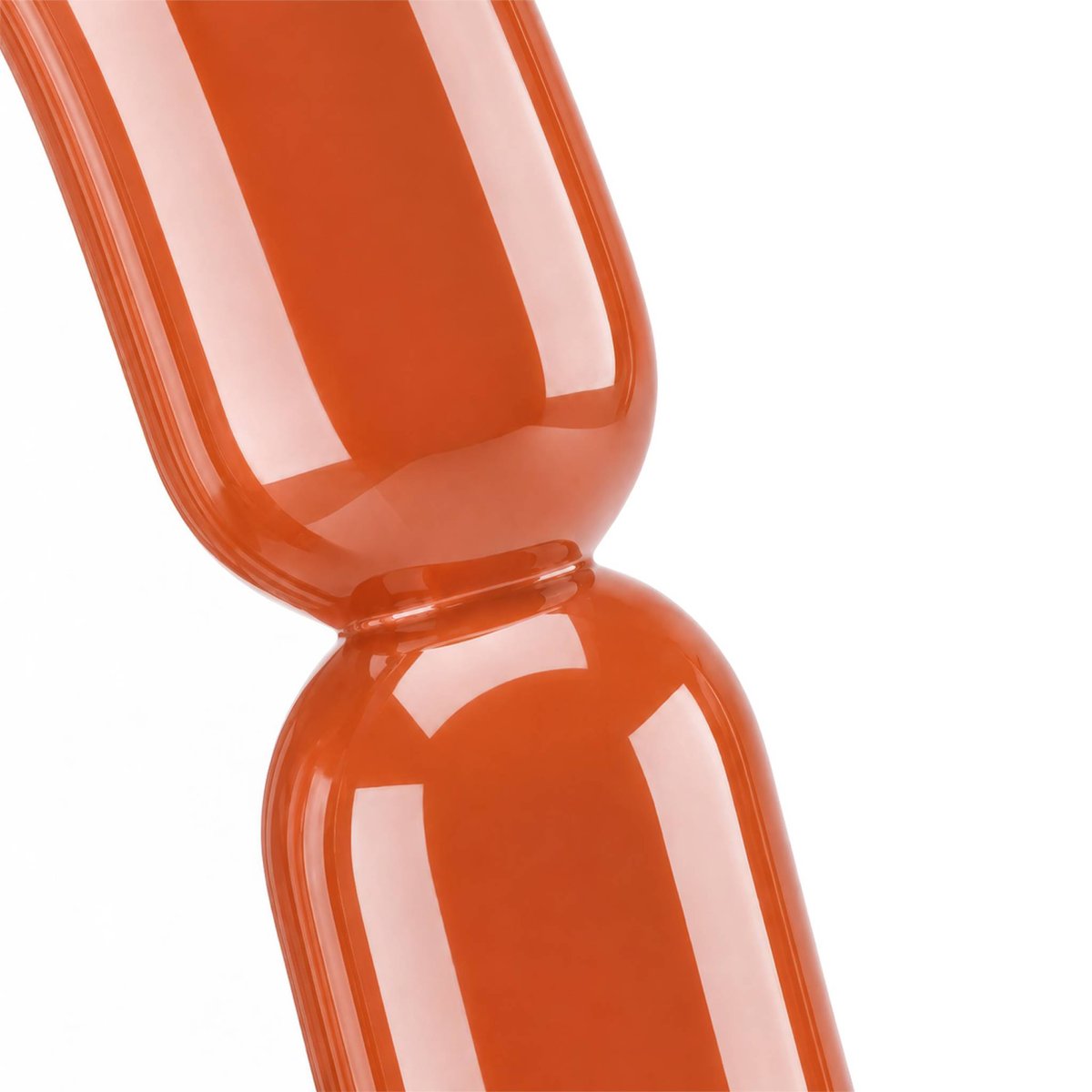 Miroir ovale finition glossy 70cm ADIA orange, SWEEEK