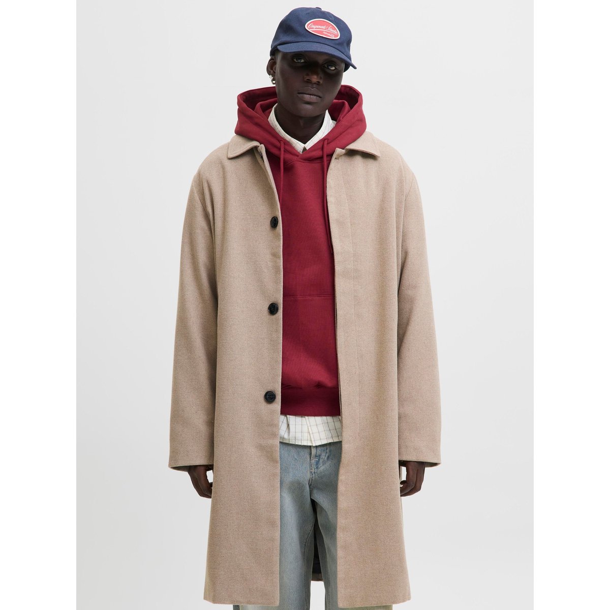 Manteau mocha meringue, JACK & JONES