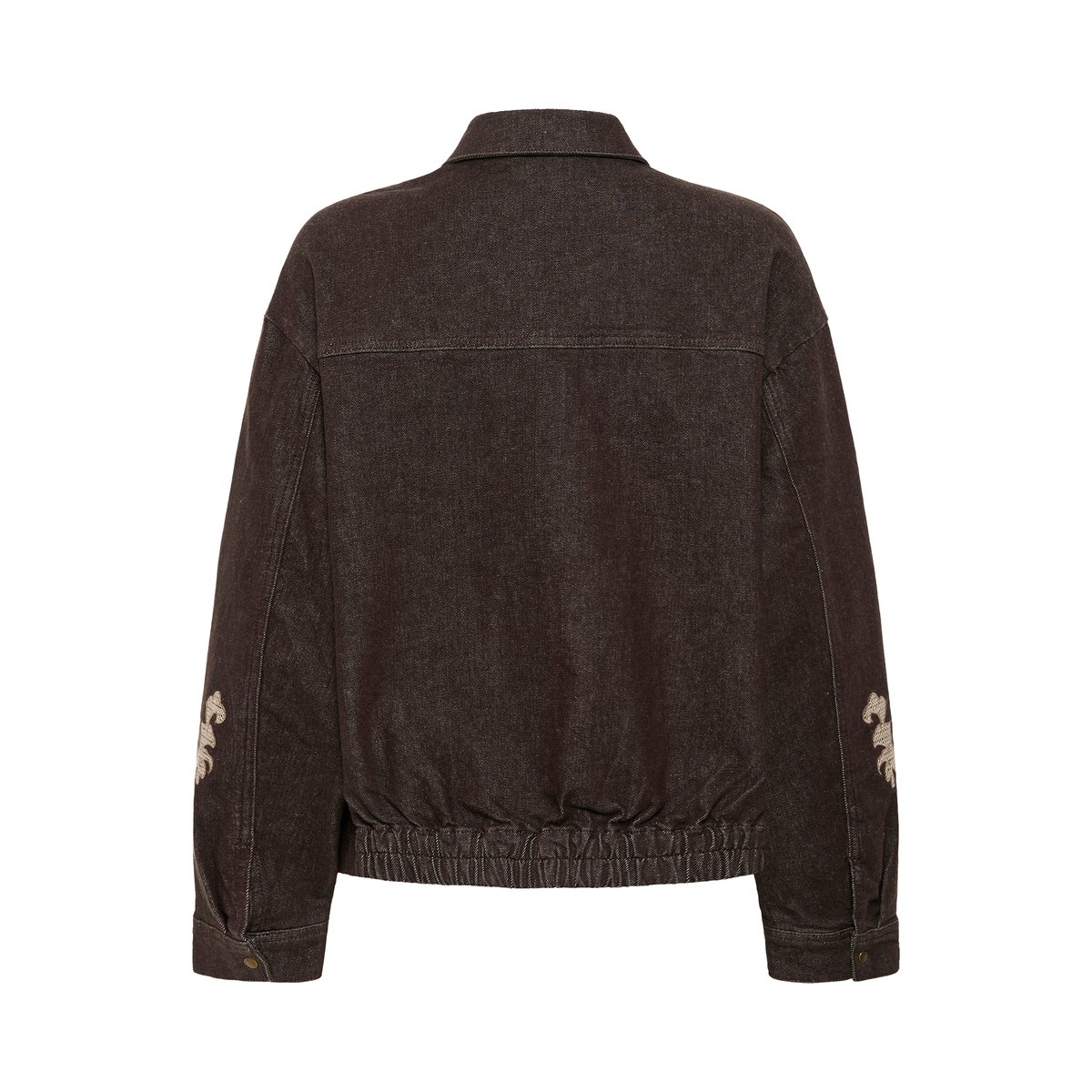 Veste en jean marron java, CREAM