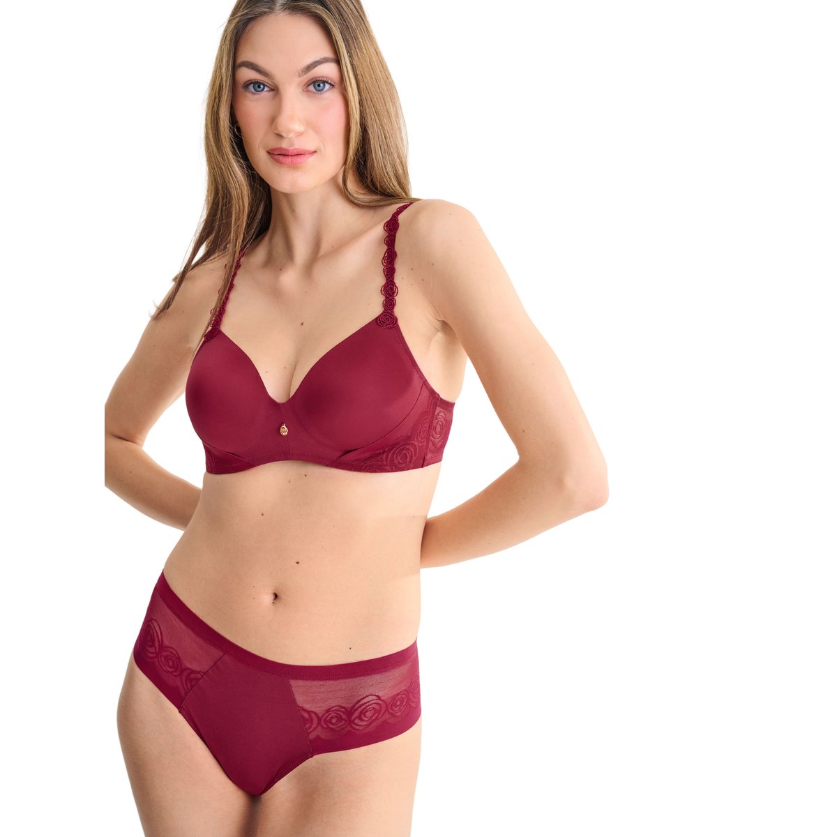 Soutien-gorge préformé sans armatures RUBY rouge, LISCA