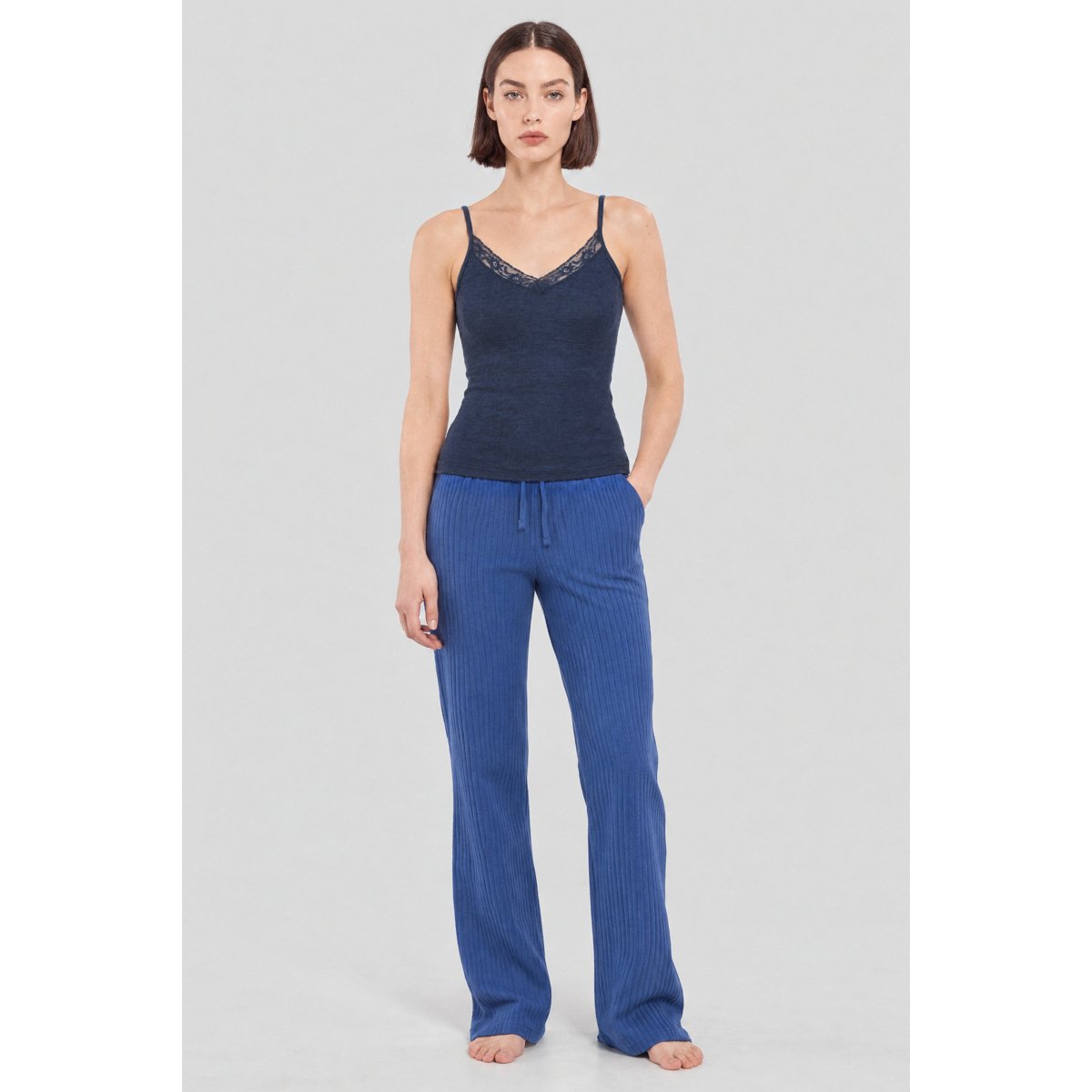 Pantalon pyjama - coton obscur, ARMOR-LUX