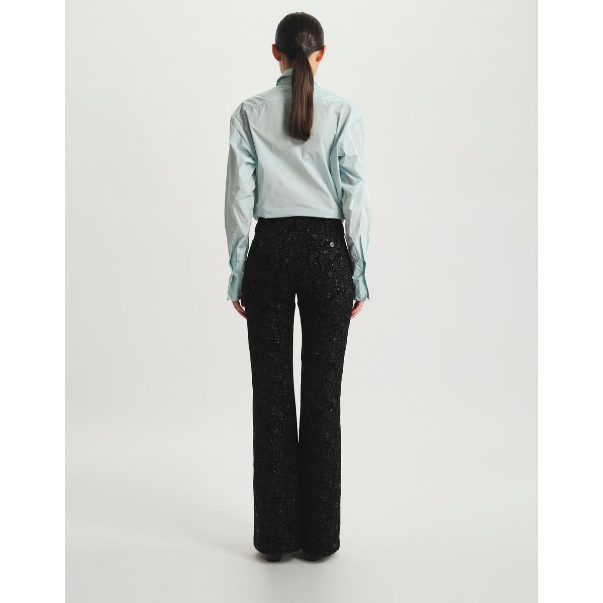 Pantalon Charlotte noir, INES DE LA FRESSANGE PARIS