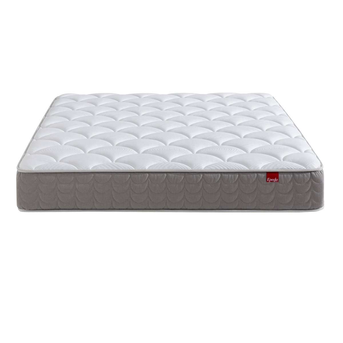 Matelas ressorts Multi-Actif 26 cm Eloria blanc, EPEDA