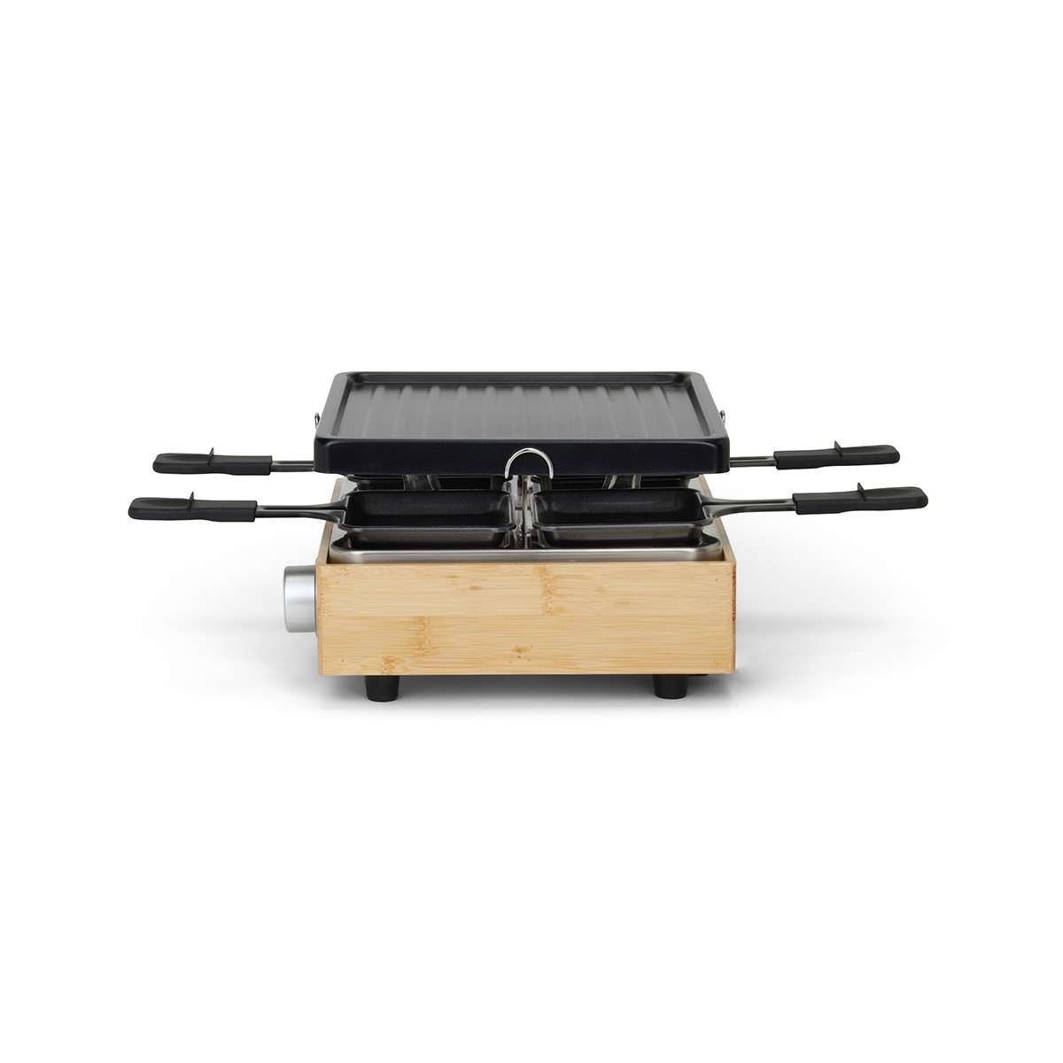 Appareil à raclette 4 personnes couleur unique, LIVOO