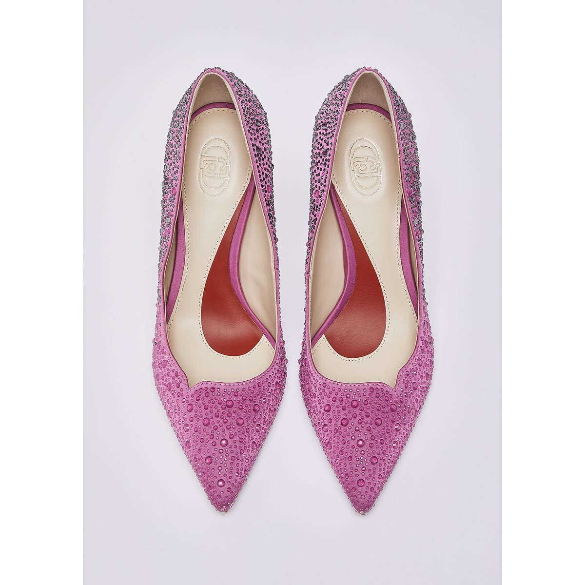 Escarpins full-strass rose, LIU JO