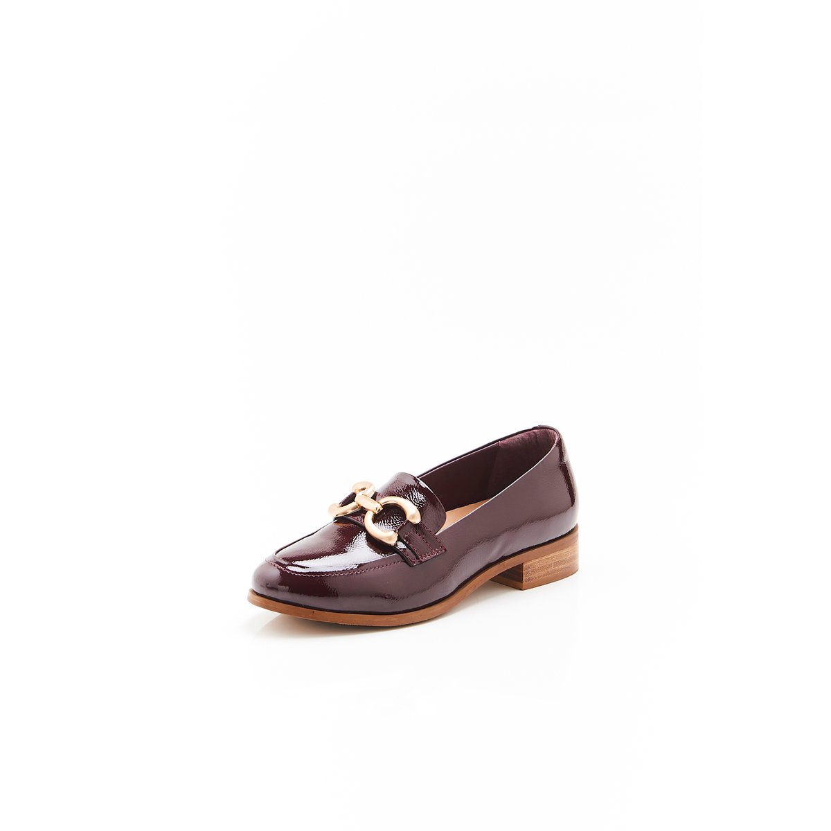 Mocassins avec chaînette rouge bordeaux, DAMART