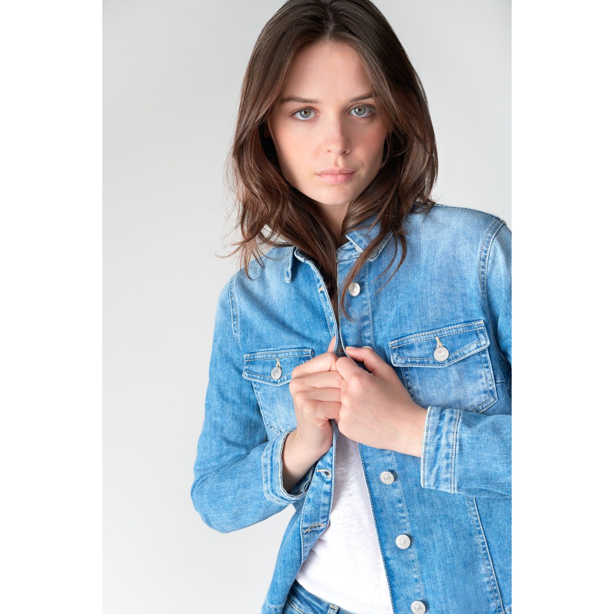 Veste LILLY blue, LE TEMPS DES CERISES