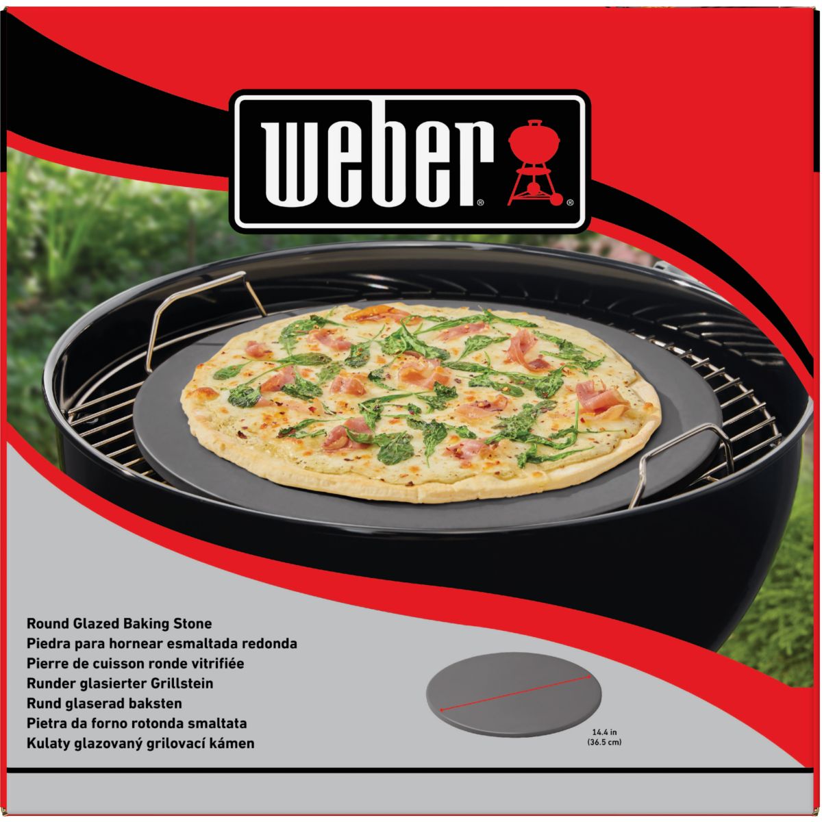 Pierre à pizza pour barbecues à charbon gris, WEBER