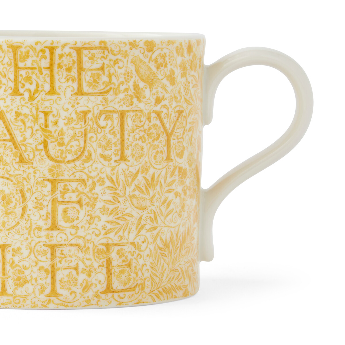 Set of 2 Morris & Co. "The Beauty of Life" Sunflower & Indigo Mugs multi-coloured, SPODE
