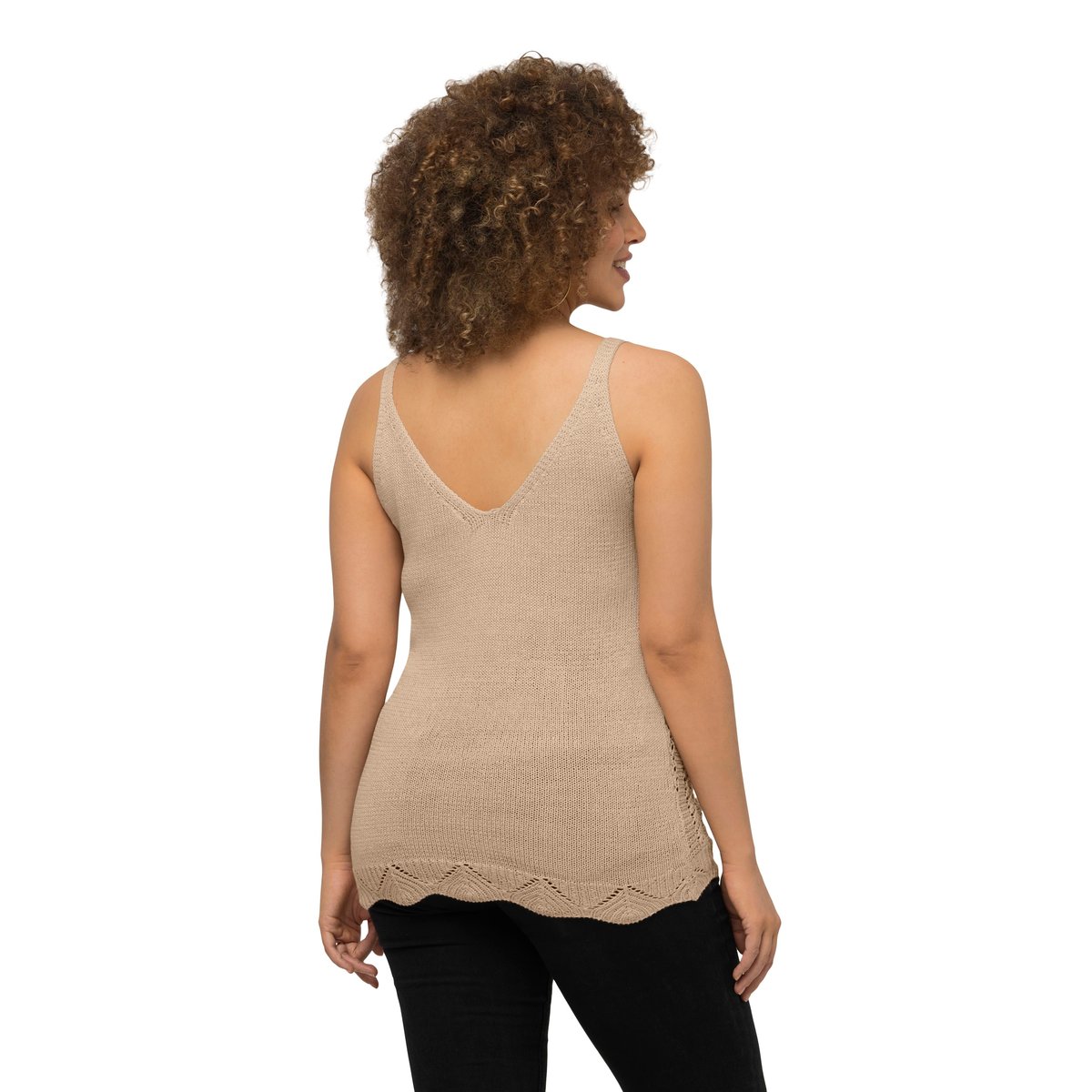 Top sans manches vanille, ULLA POPKEN