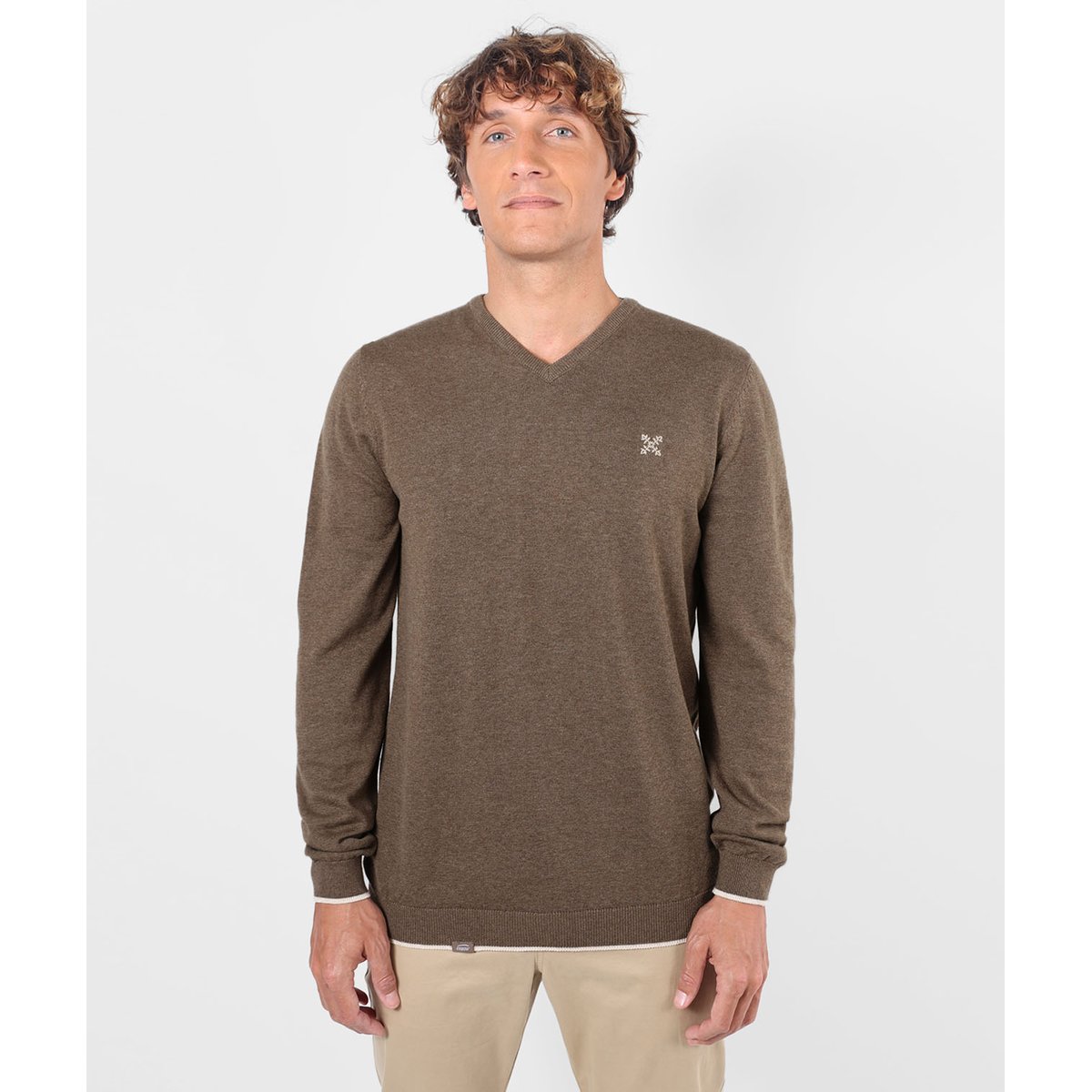 Pull PIVEGA pebble heather, OXBOW