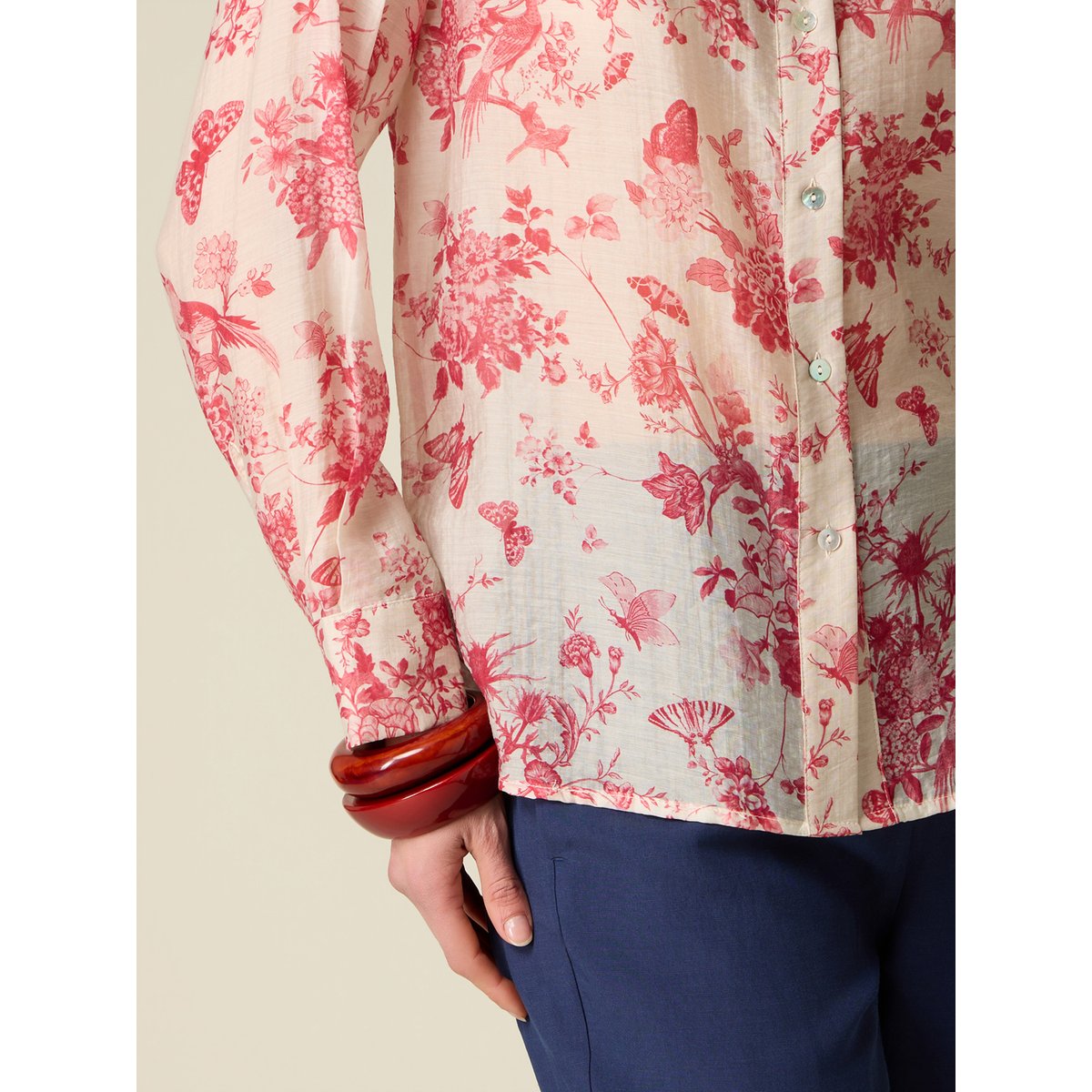 Chemise fantaisie blanc, OLTRE