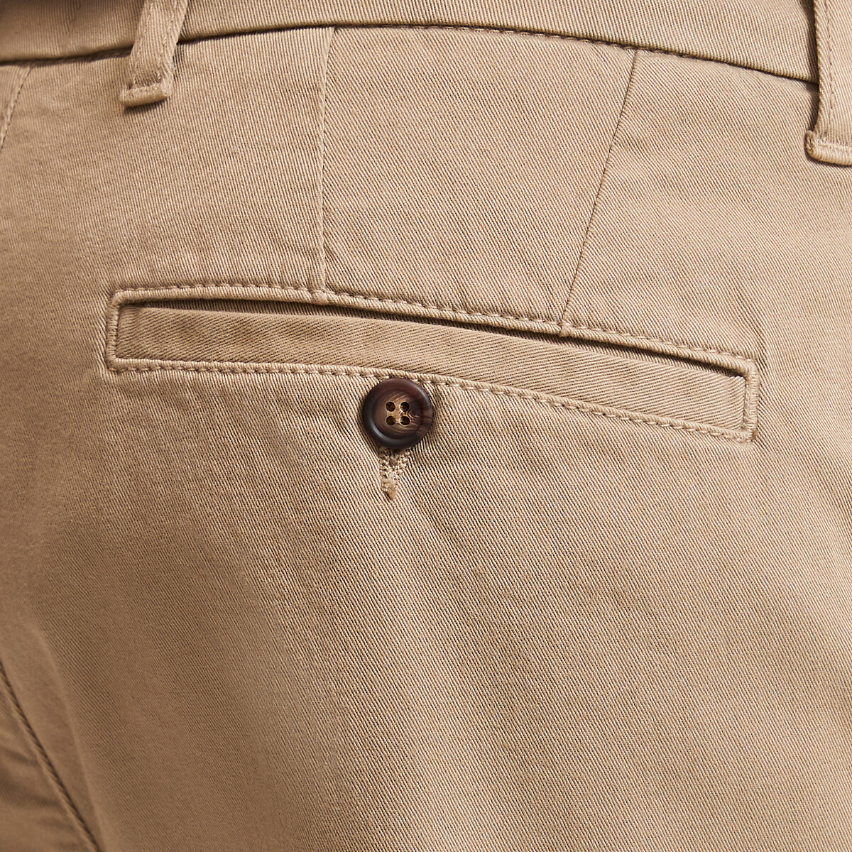 Bermuda chino Signature, JONAS beige, LA REDOUTE COLLECTIONS