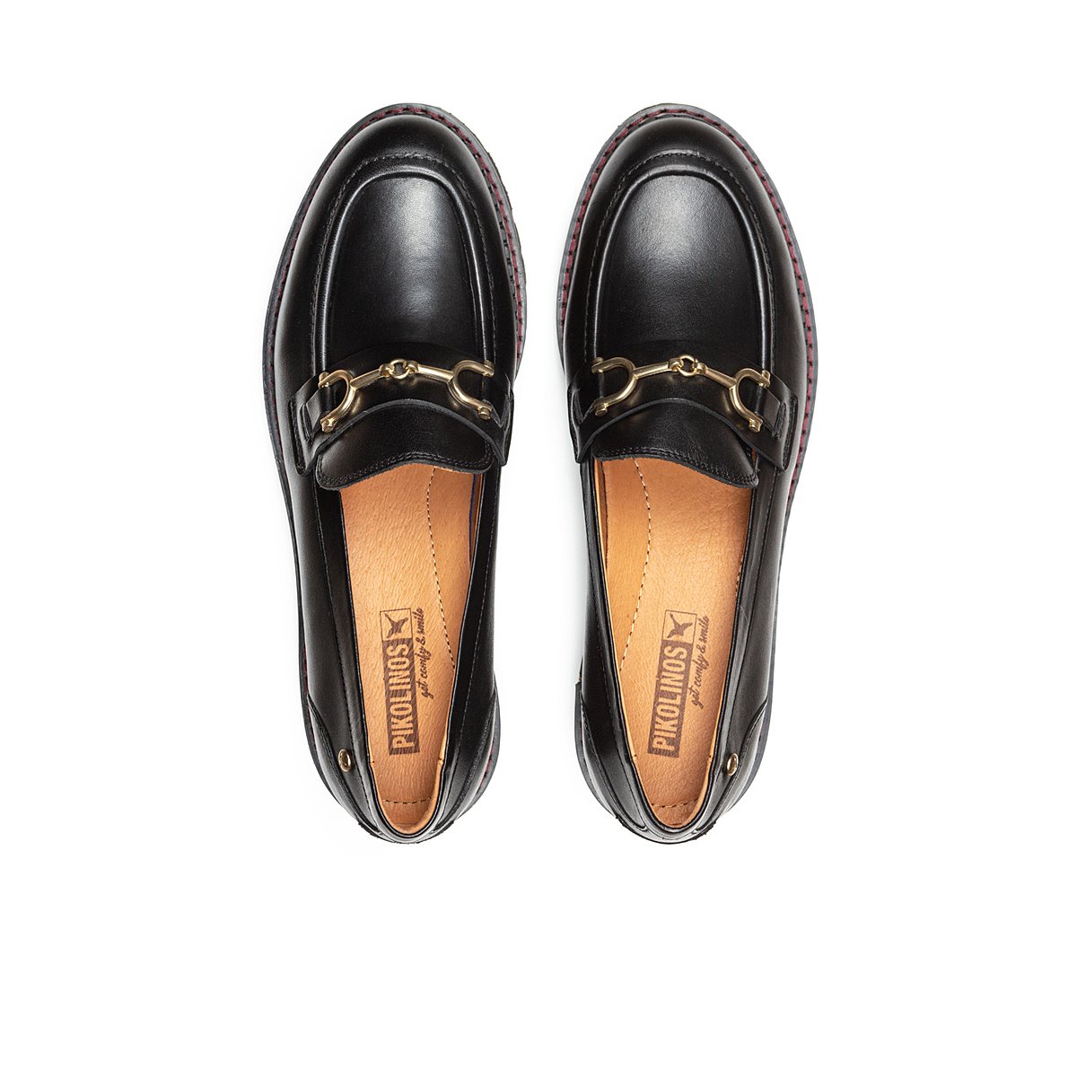 Mocassins en cuir, VICAR black, PIKOLINOS