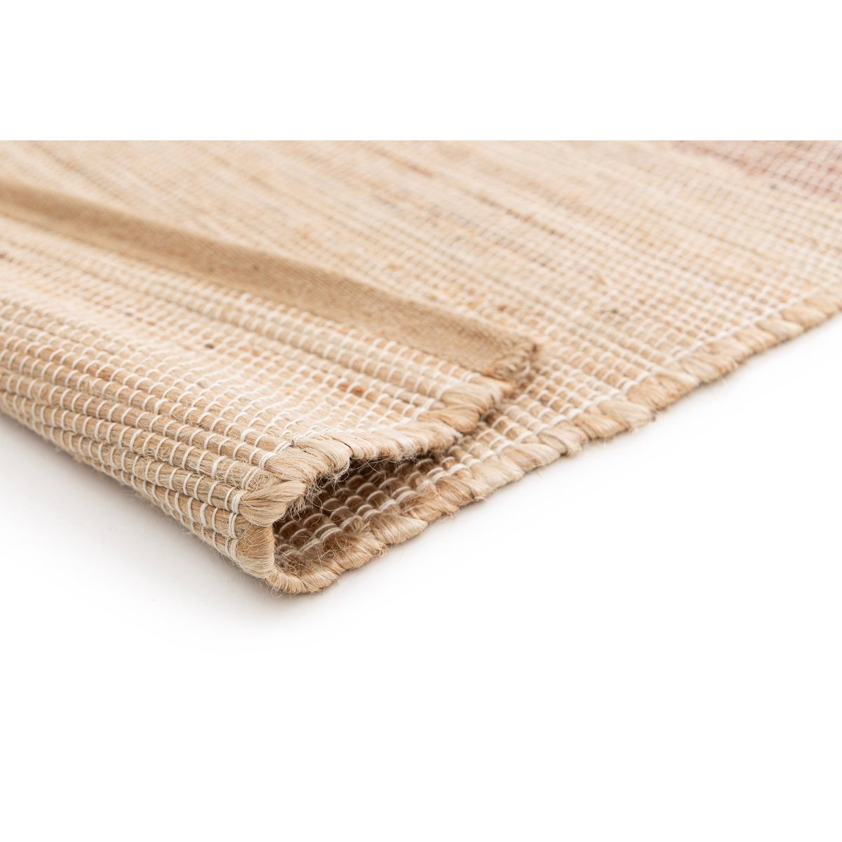 Tapis design en jute tissé main CIGALE brun naturel, AFK LIVING