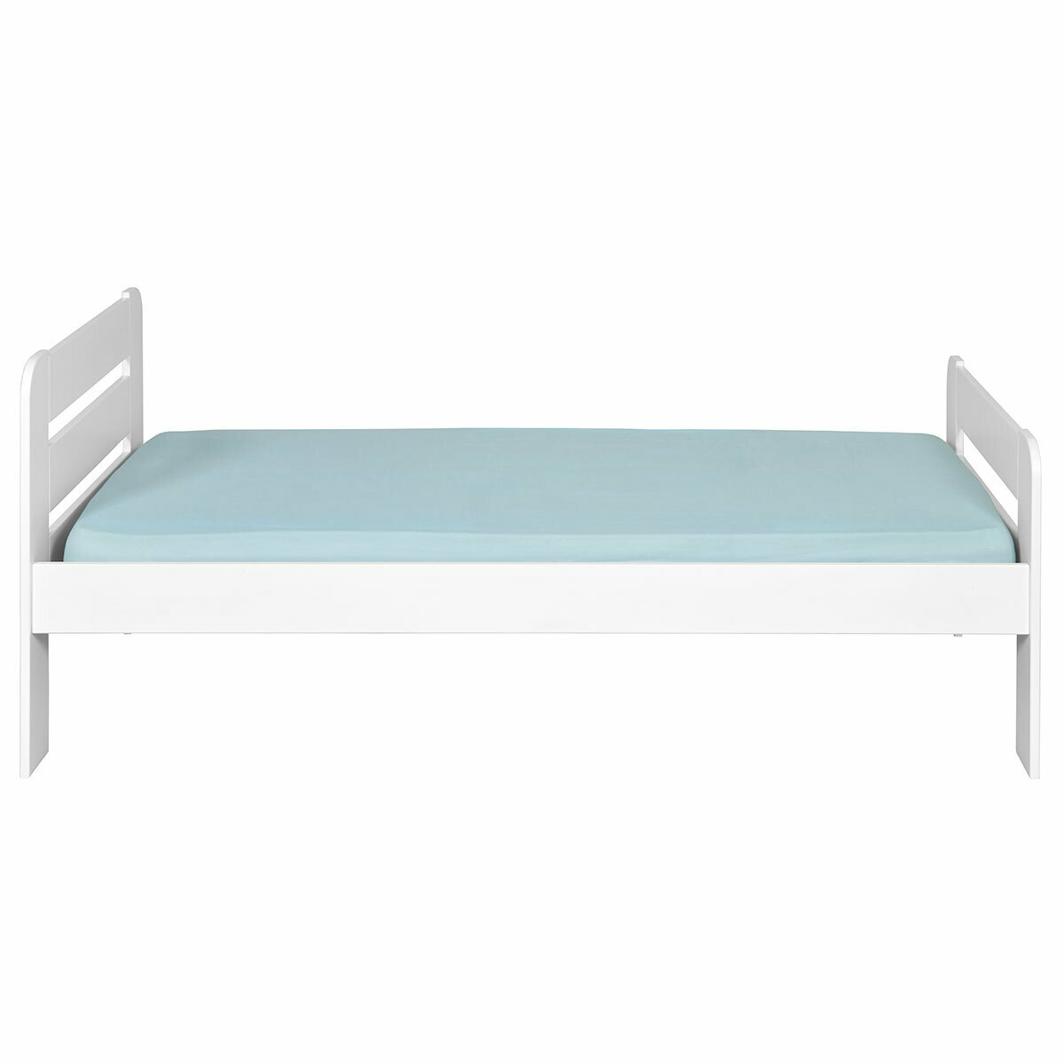Lit enfant Bois massif  SUNDY blanc, AKITEN RETAIL