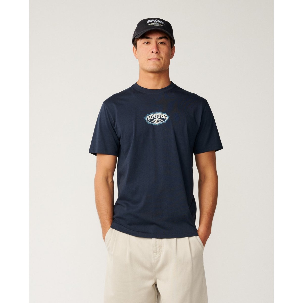 T-shirt relax DISORDER Oval marine, RIP CURL