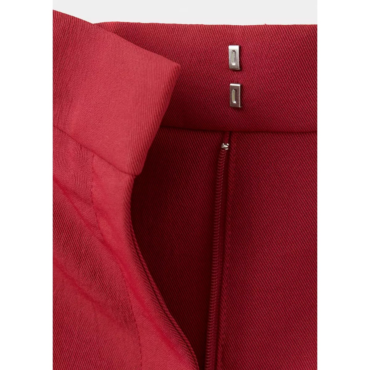 Bermuda droit taille normale orange foncé, MANGO