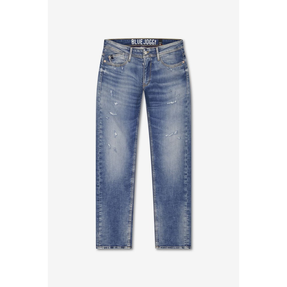 Jeans slim BLUE JOGG 700/11, longueur 34 blue, LE TEMPS DES CERISES