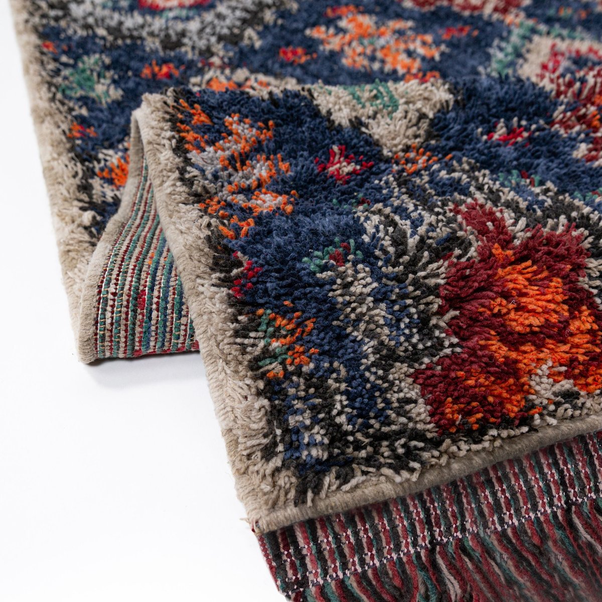 Tapis shaggy JAKOB bleu, FLAIR RUGS