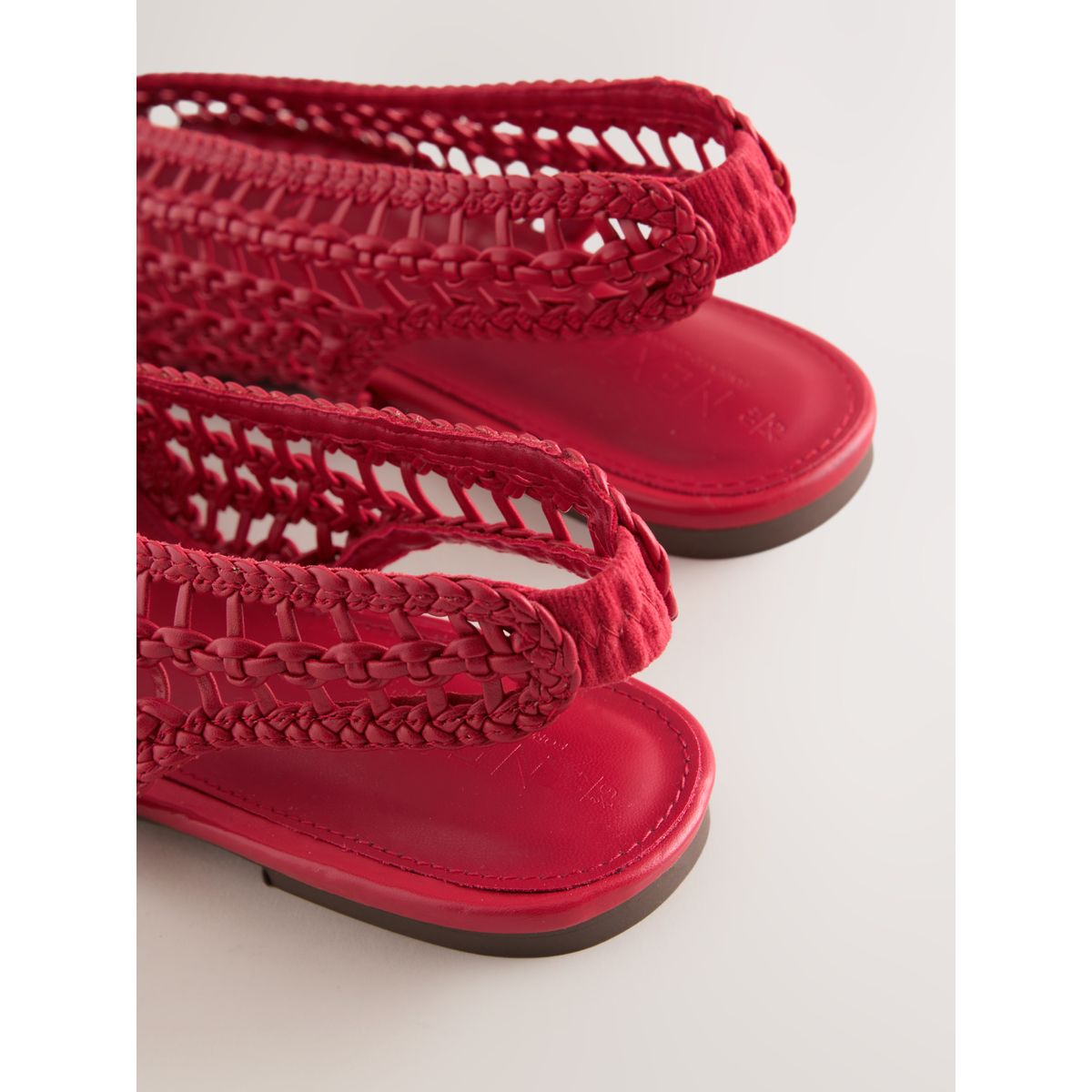 Ballerines tissées forever comfort® rouge, NEXT