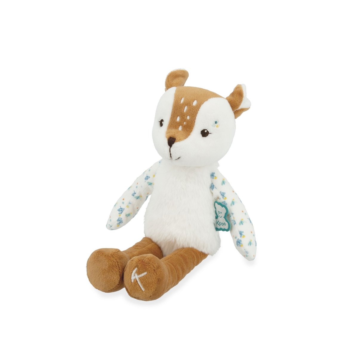 Peluche pantin Faon Nathan marron, KALOO