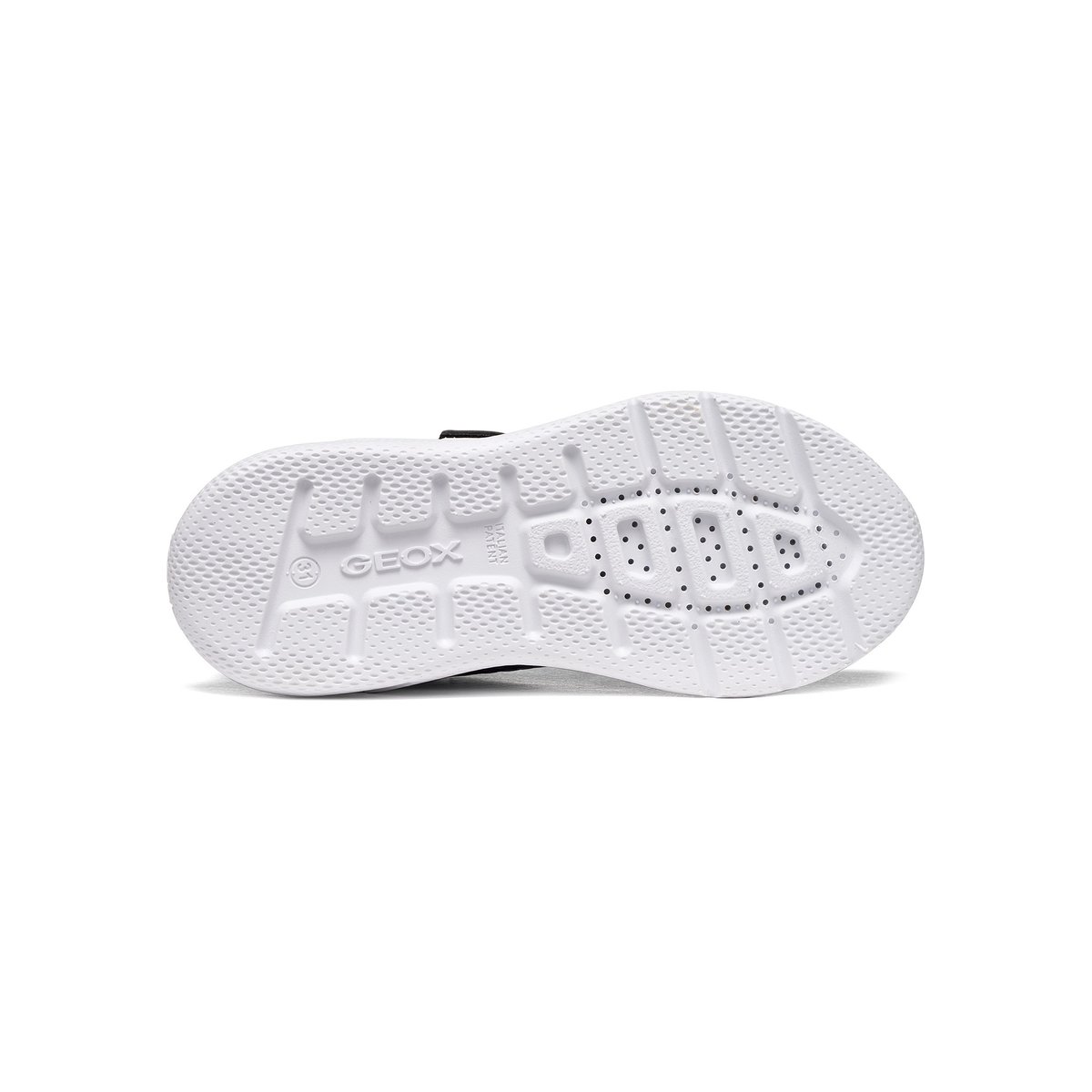 Baskets respirantes, SPRINTYE noir/rose, GEOX