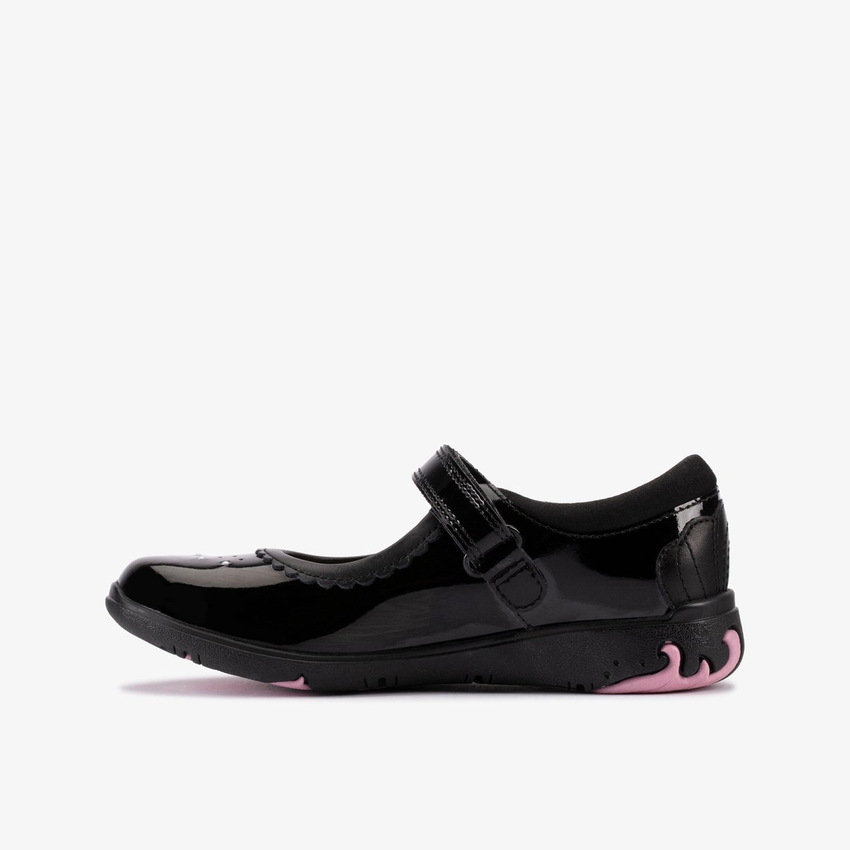 Ballerines Brevet Coupe Large SEA JEWEL K noir, CLARKS